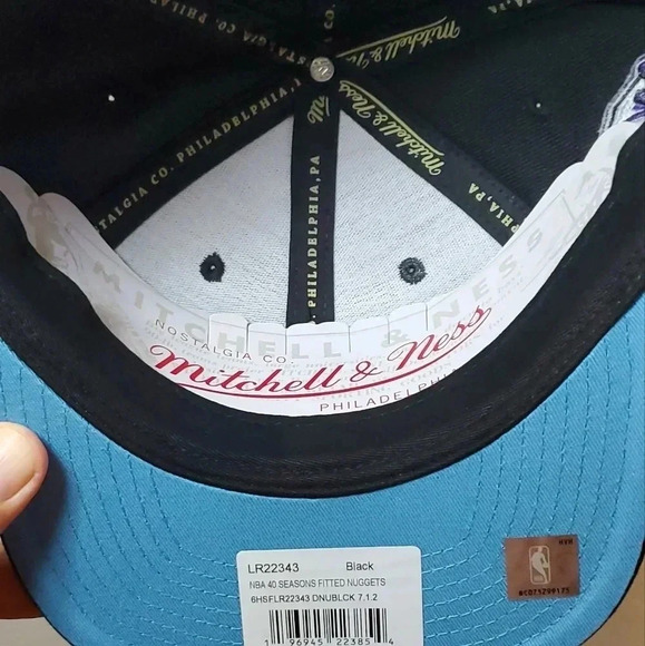 Mitchell & Ness Denver Nuggets 40th Anniversary PacSun Exclusive Fitted 7 1/2 - Picture 8 of 8